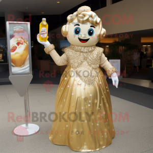 Gold Soda Can mascotte...