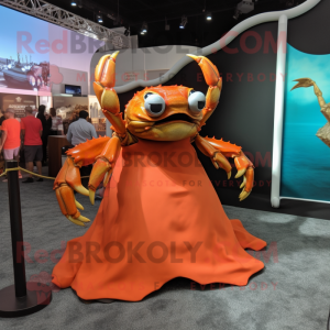 Orange Crab Cakes maskot...