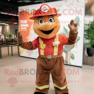 Rust Fire Fighter maskot...