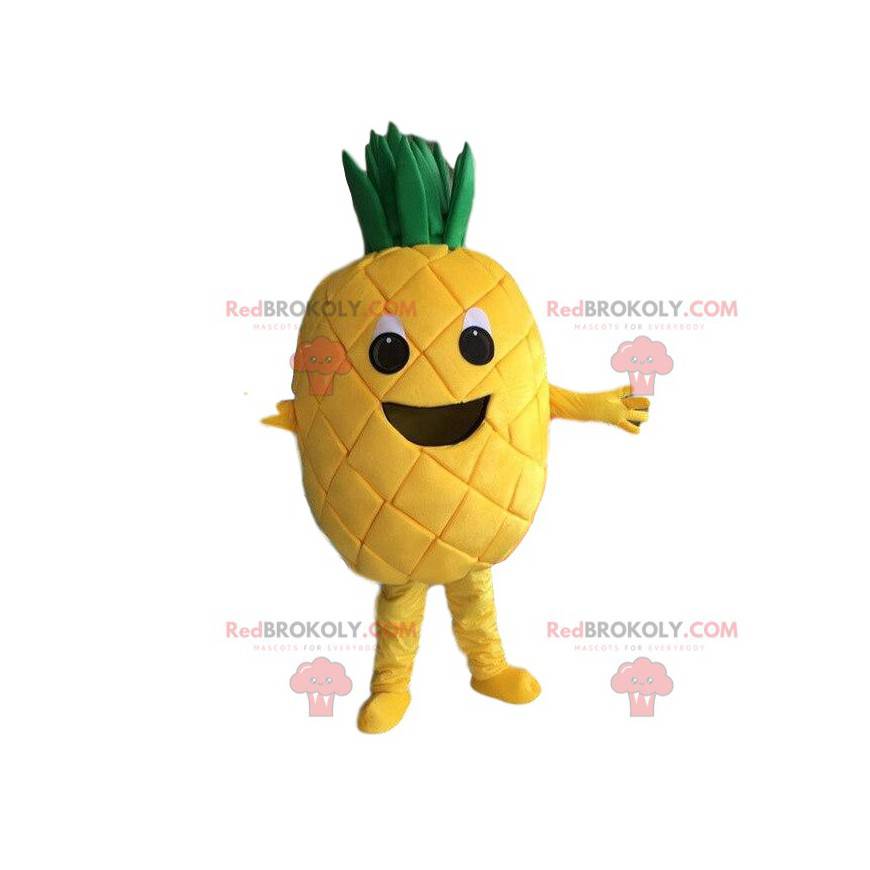 Costume d'ananas jaune, déguisement d'ananas, fruit exotique -
