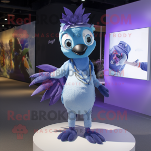 Lavender Blue Jay mascotte...