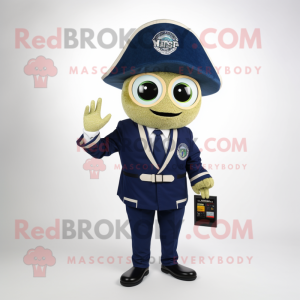 Navy Tacos maskot kostume...