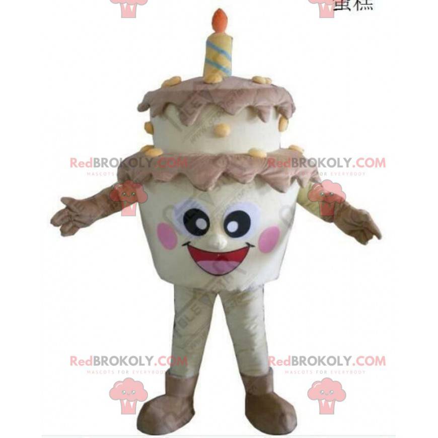 Mascota de pastel de cumpleaños gigante, disfraz de cumpleaños Mascota de pastel de cumpleaños gigante, disfraz de cumpleaños