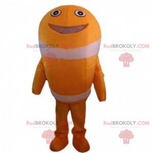 Maskot oranžové ryby, obří rybí kostým - Redbrokoly.com