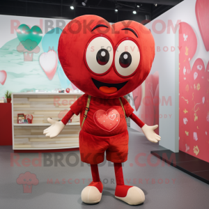 Red Heart maskot kostume...