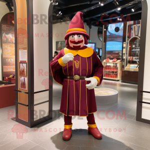 Maroon Swiss Guard mascotte...