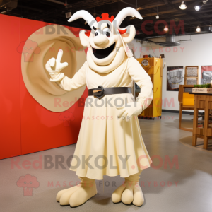Cream Devil maskot kostume...