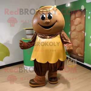 Brown Pot Of Gold maskot...