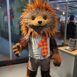 Rost Porcupine maskot...