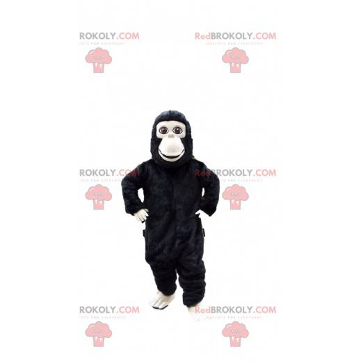 Mascotte de chimpanzé, costume de singe, déguisement de gorille
