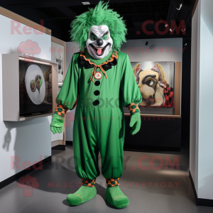 Forest Green Evil Clown...