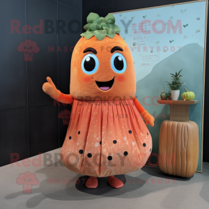 Rust Melon maskot kostume...