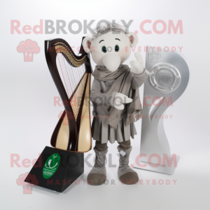 Mascotte de harpe celtique...