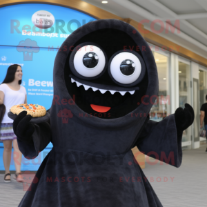 Black Bagels maskot drakt...