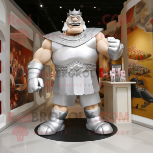 Silver Strongman mascotte...