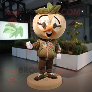 Solbrun Apple maskot drakt...