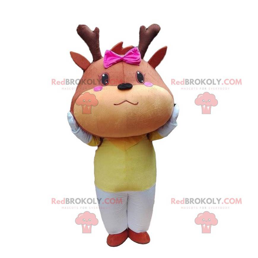 Hjorte maskot, doe kostyme, storfe drakt - Redbrokoly.com Hjorte maskot, doe kostyme, storfe drakt - Redbrokoly.com