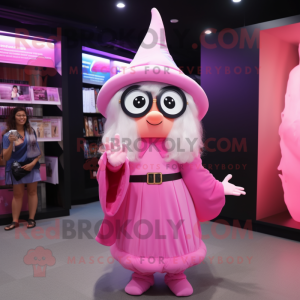 Pink Wizard mascotte...