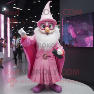 Pink Wizard mascotte...