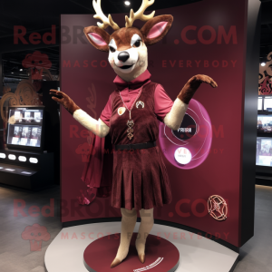 Maroon Deer mascotte...