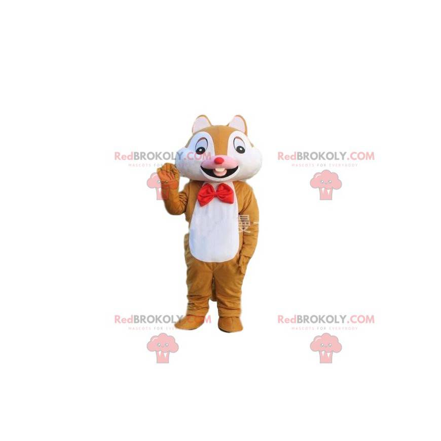 Maskotka Tic lub Tac, wiewiórka z kreskówek - Redbrokoly.com Maskotka Tic lub Tac, wiewiórka z kreskówek - Redbrokoly.com