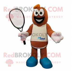 Rust Tennisracket maskot...