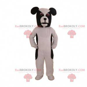 Svartvit hundmaskot, doggie-kostym - Redbrokoly.com