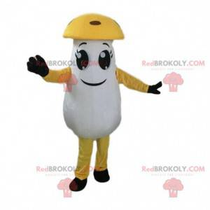 Mascotte di funghi, costume da porcini, travestimento da