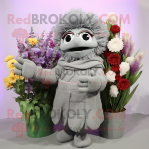 Grey Bouquet Of Flowers...