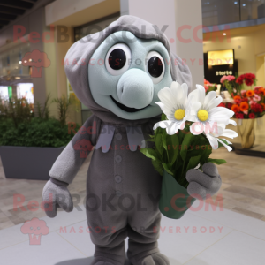 Gray Bouquet Of Flowers...