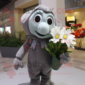 Grey Bouquet Of Flowers...