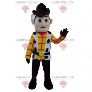 Maskot av Woody, den berømte lensmannen og leketøyet i Toy
