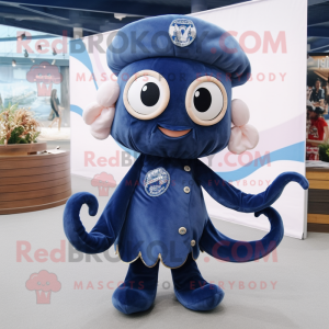 Marineblauer Oktopus...