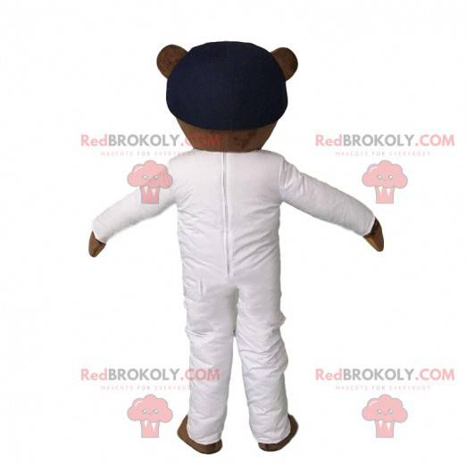 Mascotte d'ours en combinaison, costume ours futuriste -