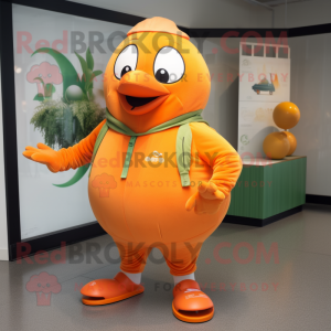 Orange Kiwi mascotte...