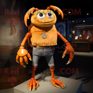 Rust krab mascotte kostuum...