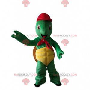 Franklin maskot, berömd tecknad grön sköldpadda - Redbrokoly.com