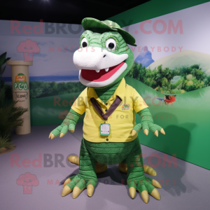 Postava maskota Crocodile...