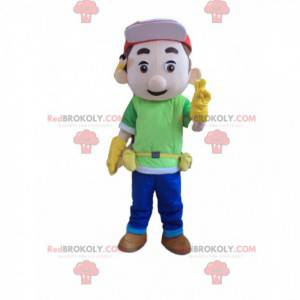 Mascot worker, handyman, handyman costume - Redbrokoly.com