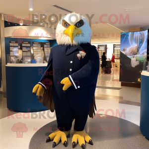 Navy Bald Eagle mascotte...