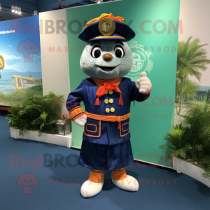 Navy Mandarin maskot...