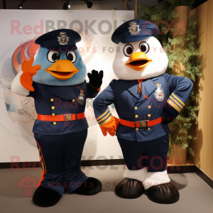 Navy Mandarin mascotte...