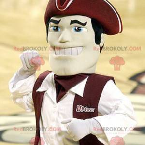 Captain foam mascot - Redbrokoly.com