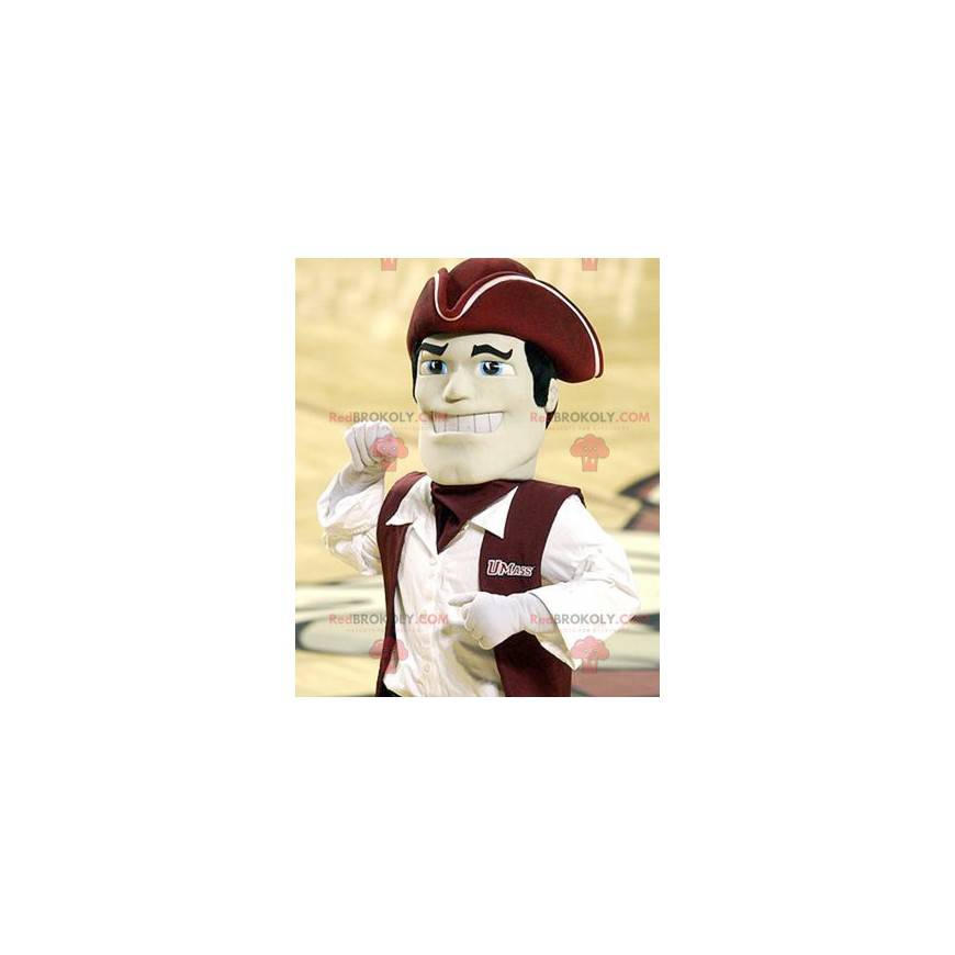 Capitão mascote de espuma - Redbrokoly.com