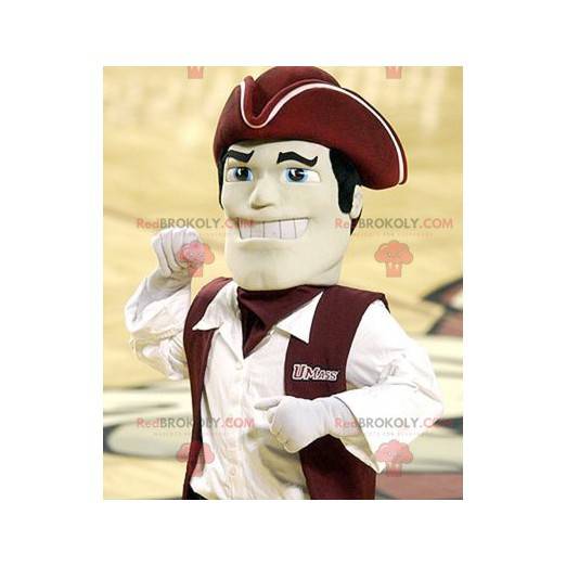 Kapitein schuim mascotte - Redbrokoly.com