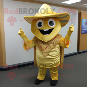 Gouden Fajitas mascotte...