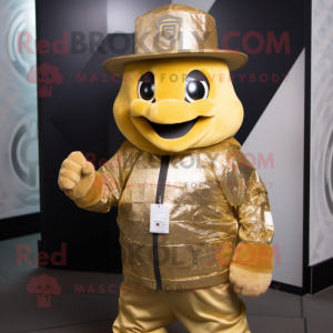 Gold Ice maskot...