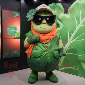 Rust Cabbage Leaf mascotte...