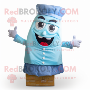 Postava maskota Sky Blue...