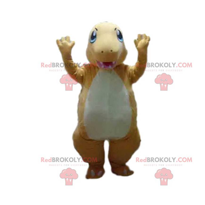Oranžový drak maskot, oranžové stvoření kostým - Redbrokoly.com Oranžový drak maskot, oranžové stvoření kostým - Redbrokoly.com